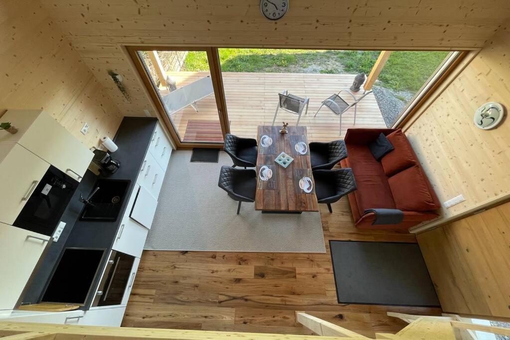 Zweistoeckiges Natur-Holzhaus Mit Berg- & Seesicht Horgenzell Esterno foto