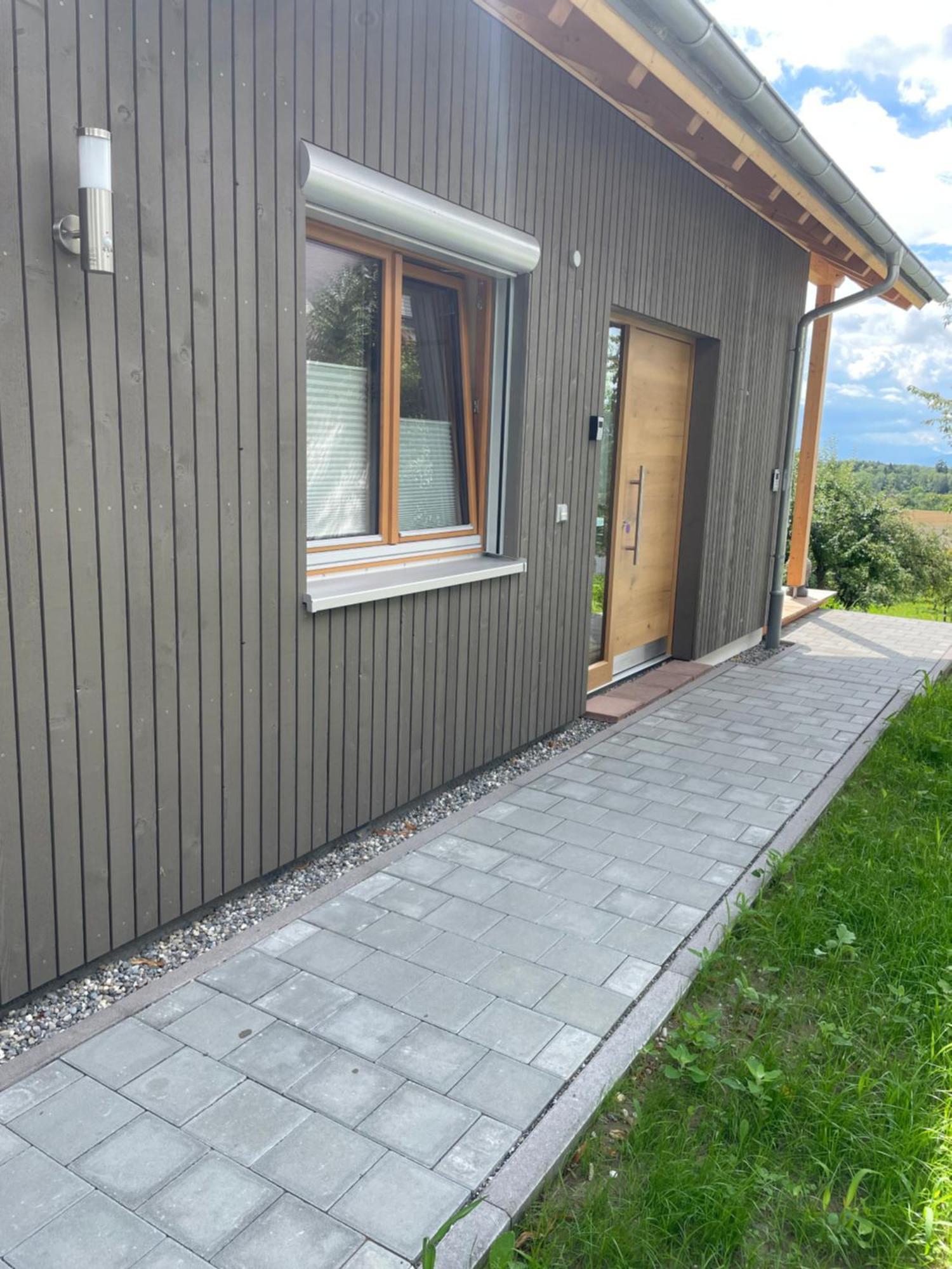 Zweistoeckiges Natur-Holzhaus Mit Berg- & Seesicht Horgenzell Esterno foto